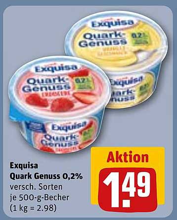 Exquisa Quark Genuss 0,2%