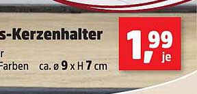 Farbenfroher Glas-Kerzenhalter