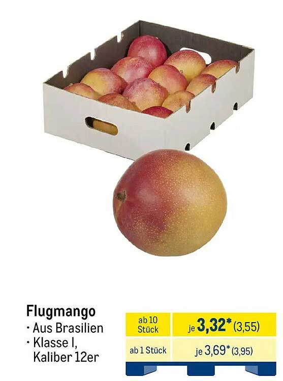 Flugmango - Klasse I, Kaliber 12er aus Brasilien