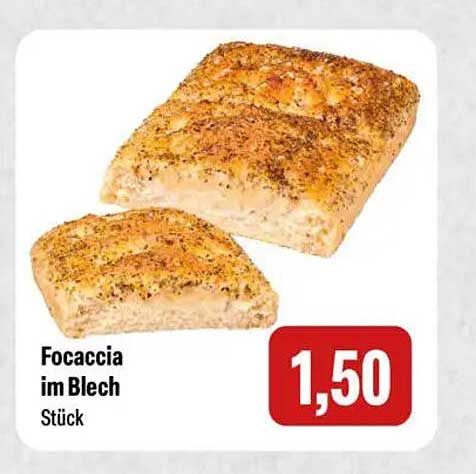 Focaccia im Blech