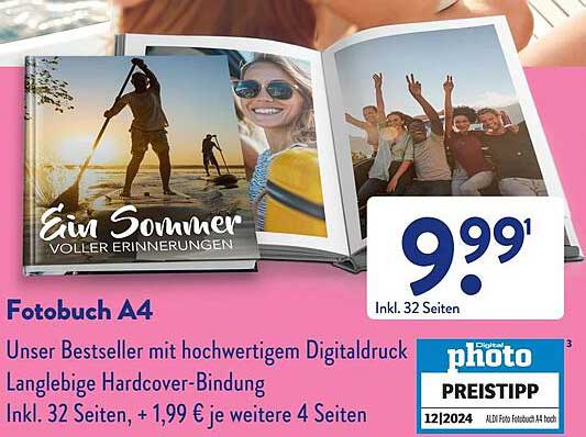 Fotobuch A4 - Ein Sommer voller Erinnerungen