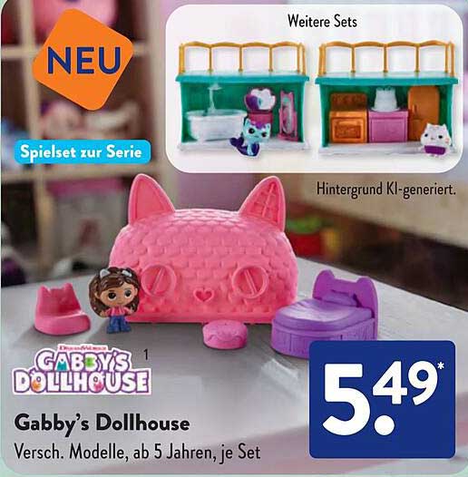 Gabby's Dollhouse - Verschiedene Modelle, ab 5 Jahren, je Set