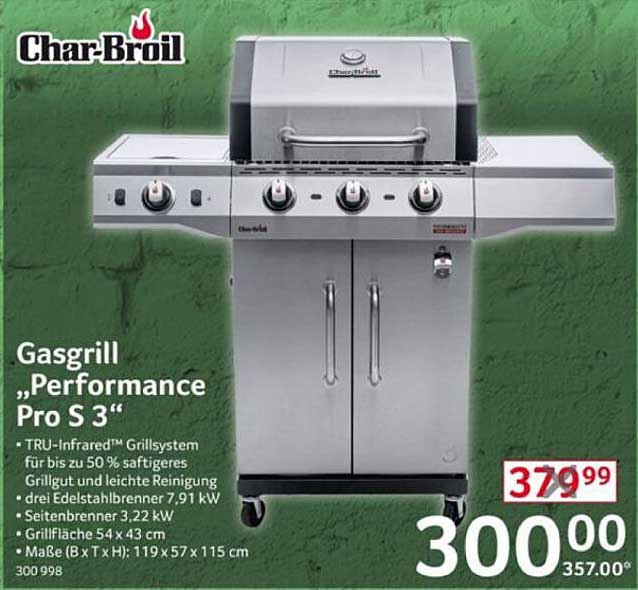 Gasgrill „Performance Pro S 3“