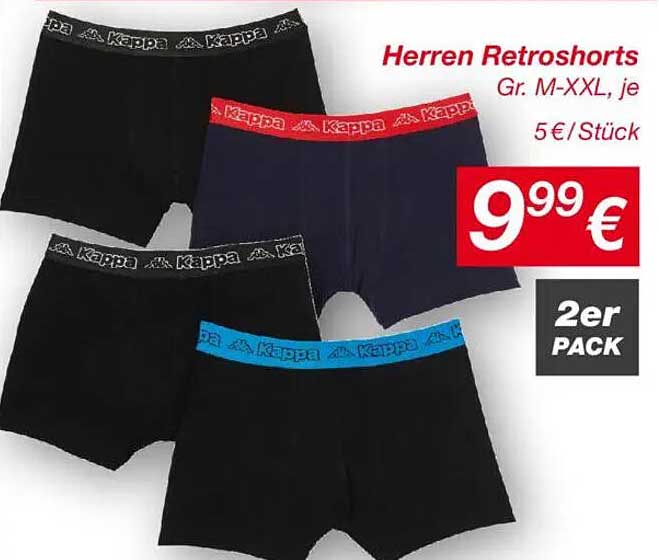 Herren Retroschorts Gr. M-XXL, je 5 € / Stück