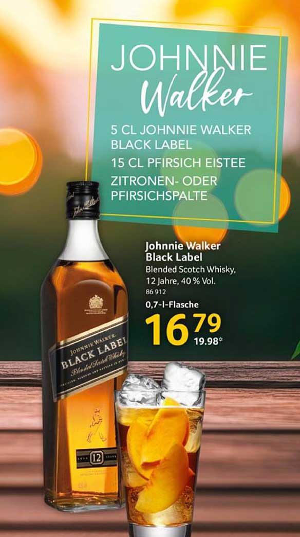 Johnnie Walker Black Label 0,7 l-Flasche