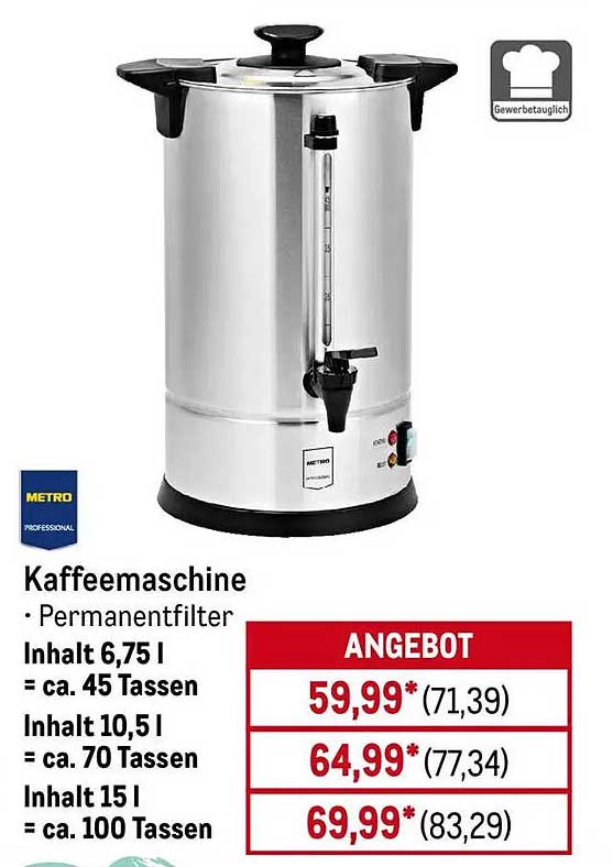 Kaffeemaschine mit Permanentfilter – für perfekten Kaffeegenuss