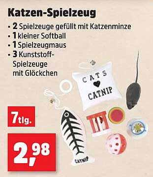 Katzen-Spielzeug 7-teilig