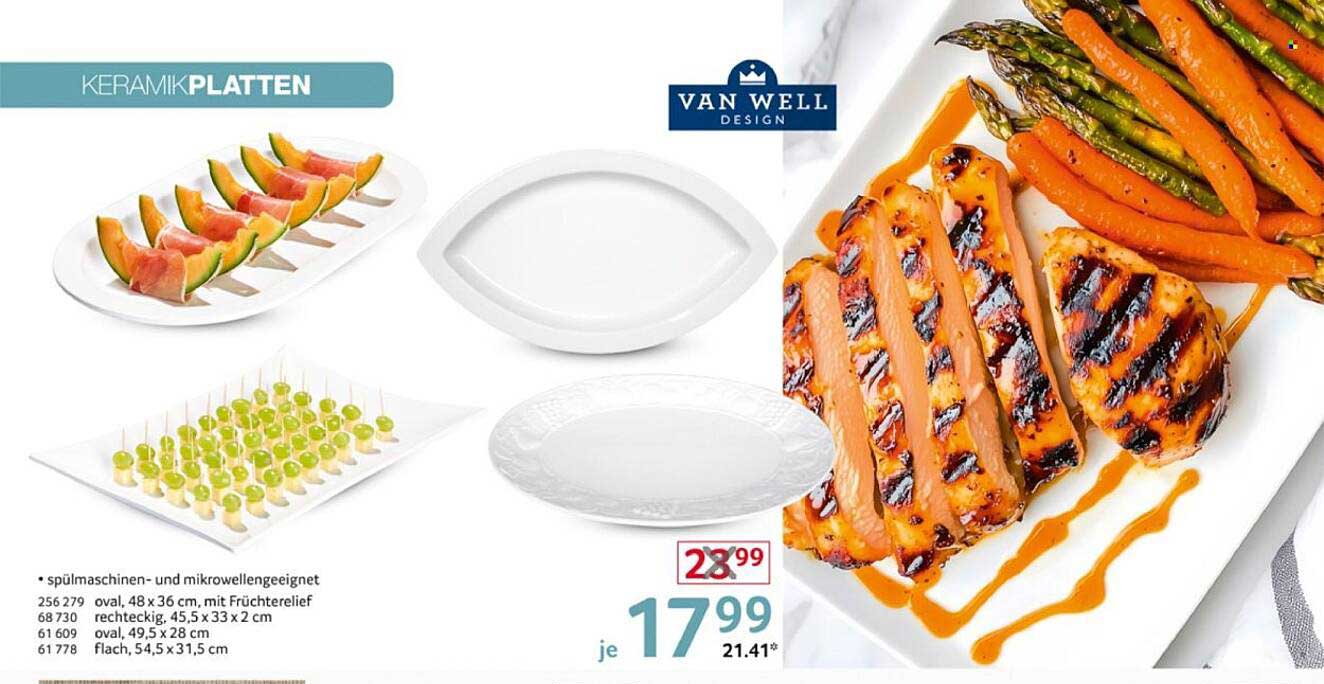Keramikplatten von Van Well - Stilvoll servieren