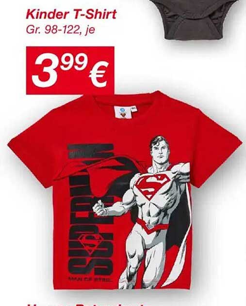Kinder T-Shirt Gr. 98-122