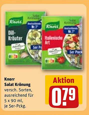 Knorr Salat Krönung - verschiedene Sorten