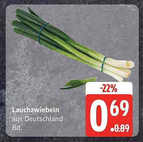 Lauchzwiebeln aus Deutschland