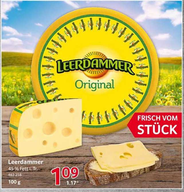 Leerdammer Original - 45 % Fett i. Tr.
