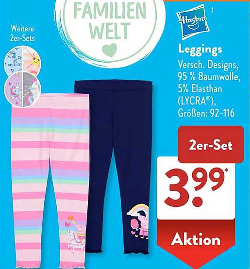 Leggings 2er-Set - Verschiedene Designs
