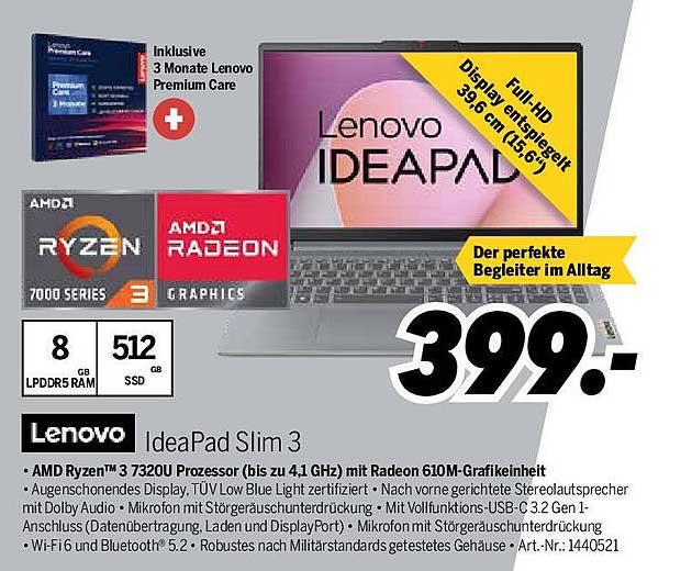Lenovo IdeaPad Slim 3