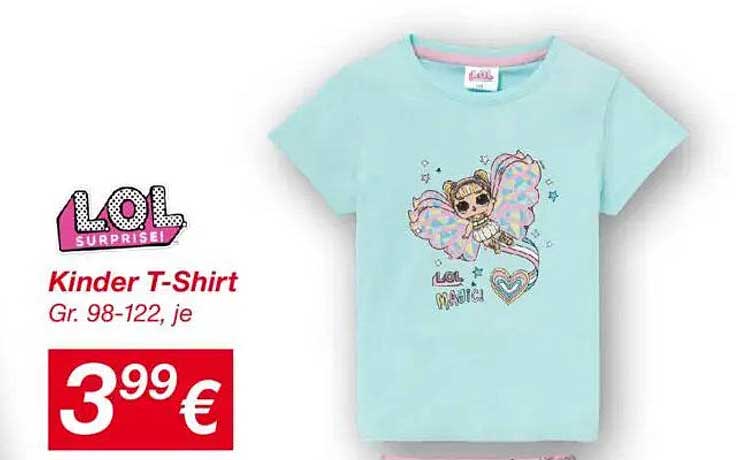 LOL Überraschung Kinder T-Shirt Gr. 98-122