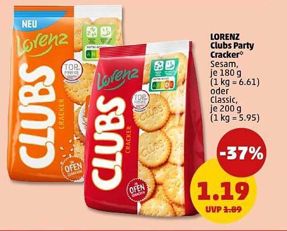 Lorenz Clubs Party Cracker - Sesam oder Classic