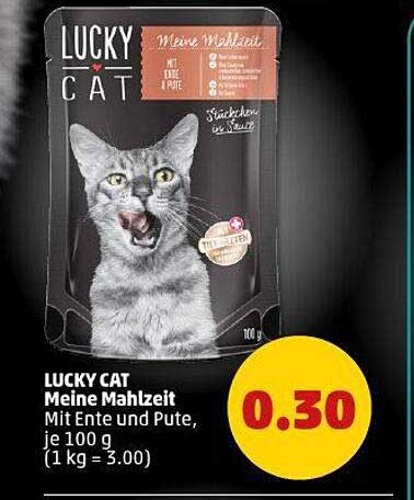 LUCKY CAT Meine Mahlzeit Mit Ente und Pute, je 100 g