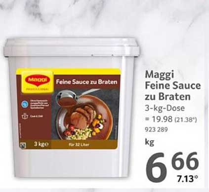 Maggi Feine Sauce zu Braten 3-kg-Dose