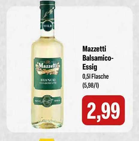 Mazzetti Balsamico-Essig 0,5l Flasche