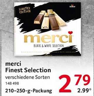 merci Finest Selection - Black & White Selection