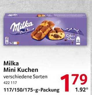 Milka Mini Kuchen verschiedene Sorten 422 117