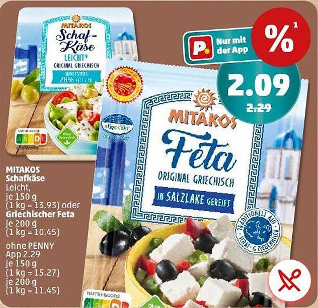 Mitakos Feta Original Griechisch im Salzlake gereift