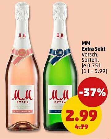 MM Extra Sekt 0,75 l, verschiedene Sorten