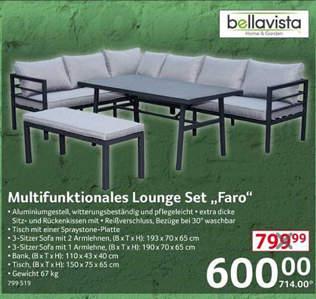 Multifunktionales Lounge Set „Faro“