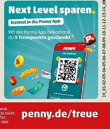 Next Level sparen mit der Penny App