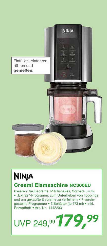 NINJA Creami Eismaschine NC300EU