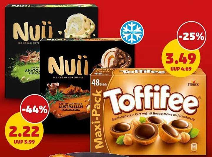 Nuii – Ice Cream Adventure und Toffifee Maxi-Pack