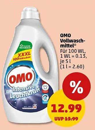 OMO Vollwaschmittel - Intensive Leuchtkraft