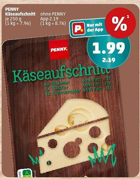 PENNY Käseaufschnitt 250 g
