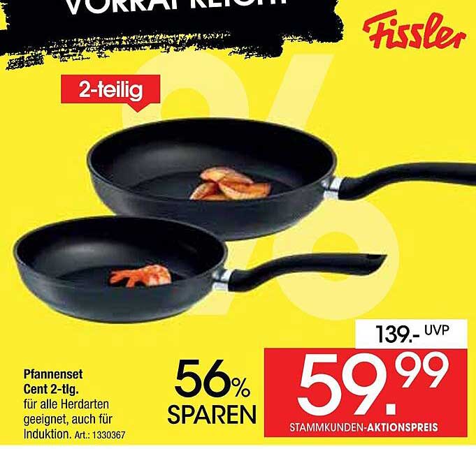 Pfannenset Cent 2-tlg. von Fissler