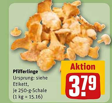 Pfifferlinge 250-g-Schale