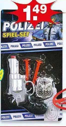 POLIZEI SPIEL-SET