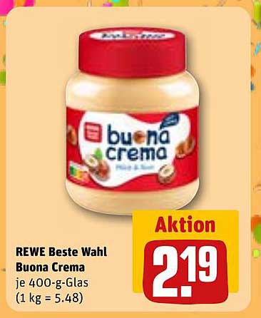 REWE Beste Wahl Buona Crema