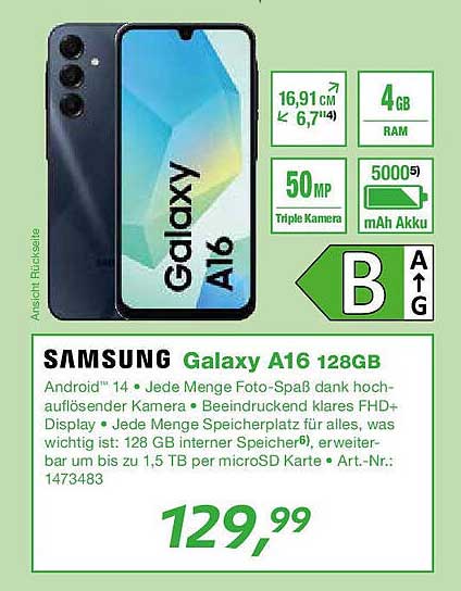 Samsung Galaxy A16 128GB