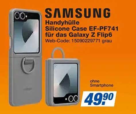 Samsung Handyhülle Silicone Case EF-PF741 für das Galaxy Z Flip6