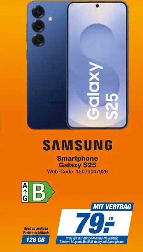 Samsung Smartphone Galaxy S25 128 GB