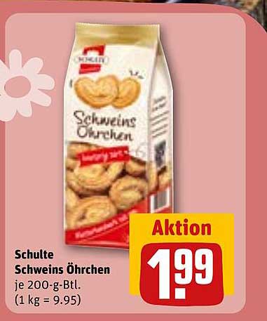 Schulte Schweins Öhrchen je 200-g-Btl.