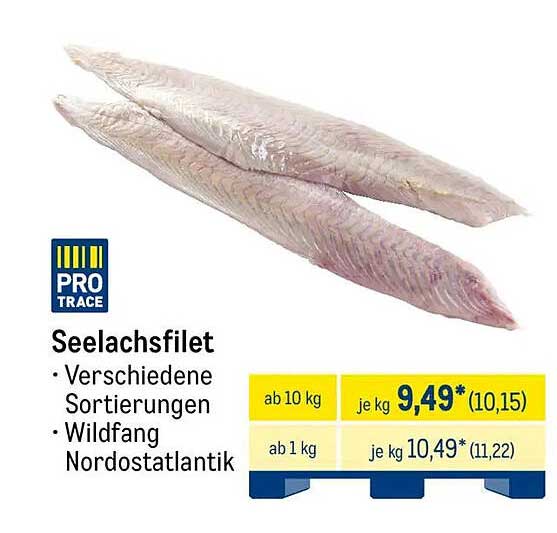 Seelachsfilet - Wildfang Nordostatlantik