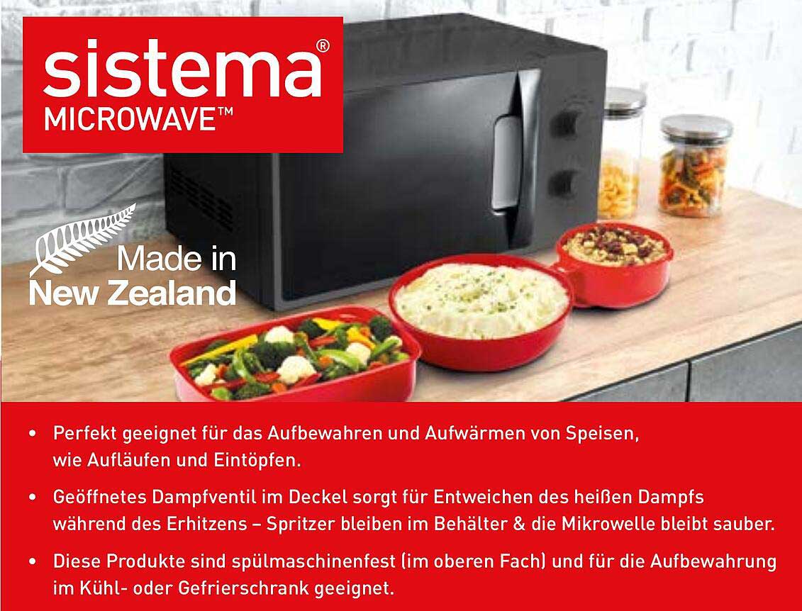 Sistema Microwave - Perfekt für Aufbewahrung und Erwärmen