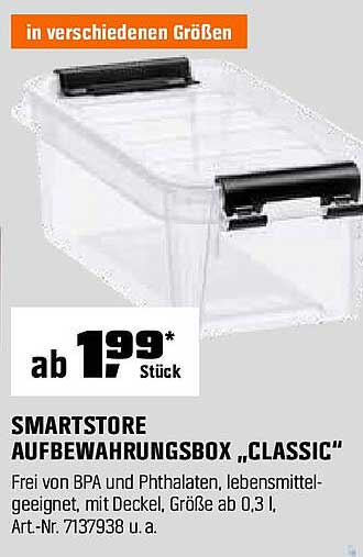SMARTSTORE AUFBEWAHRUNGSBOX „CLASSIC“