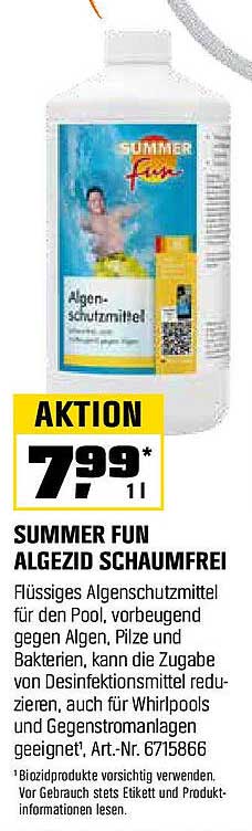 SUMMER FUN ALGEZID SCHAUFREI