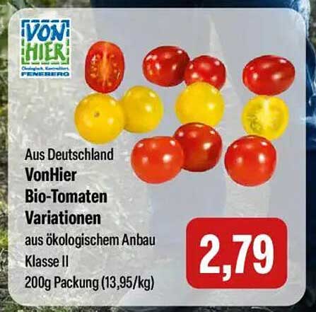 VonHier Bio-Tomaten Variationen 200g