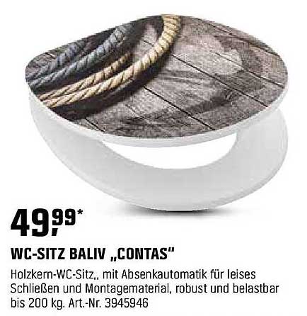 WC-SITZ BALIV „CONTAS“