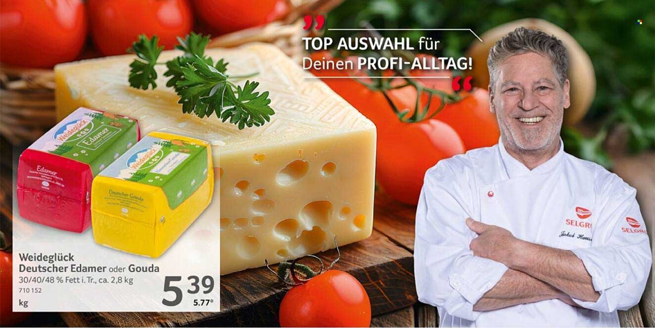 Weideglück Deutscher Edamer oder Gouda