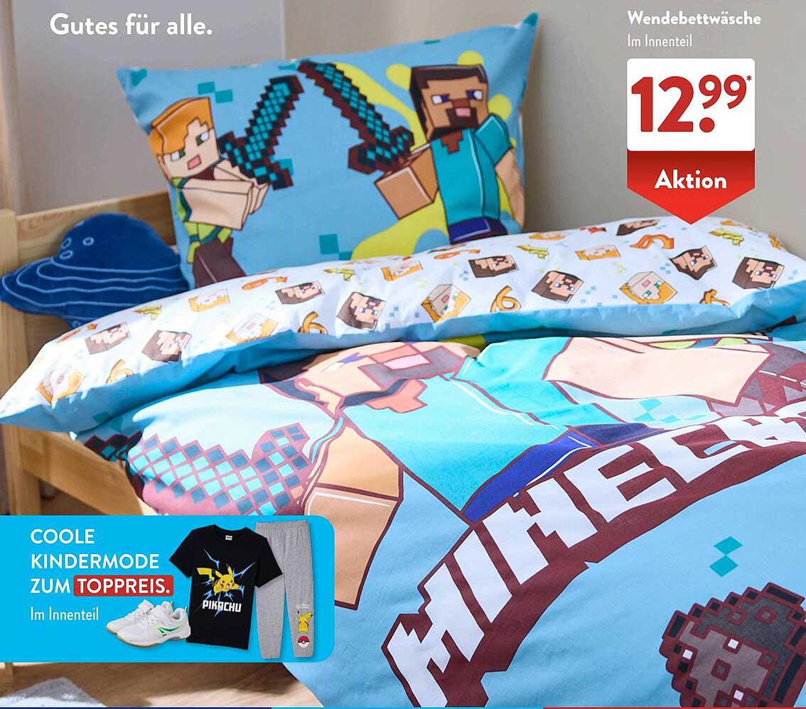 Wendebettwäsche Minecraft