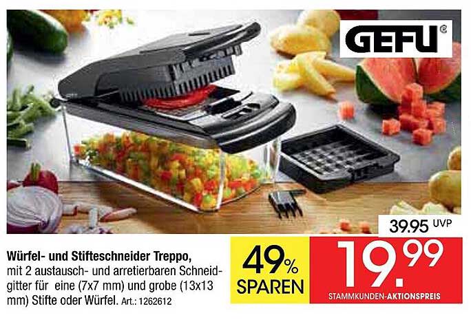 Würfel- und Stiftschneider Treppo von GEFU